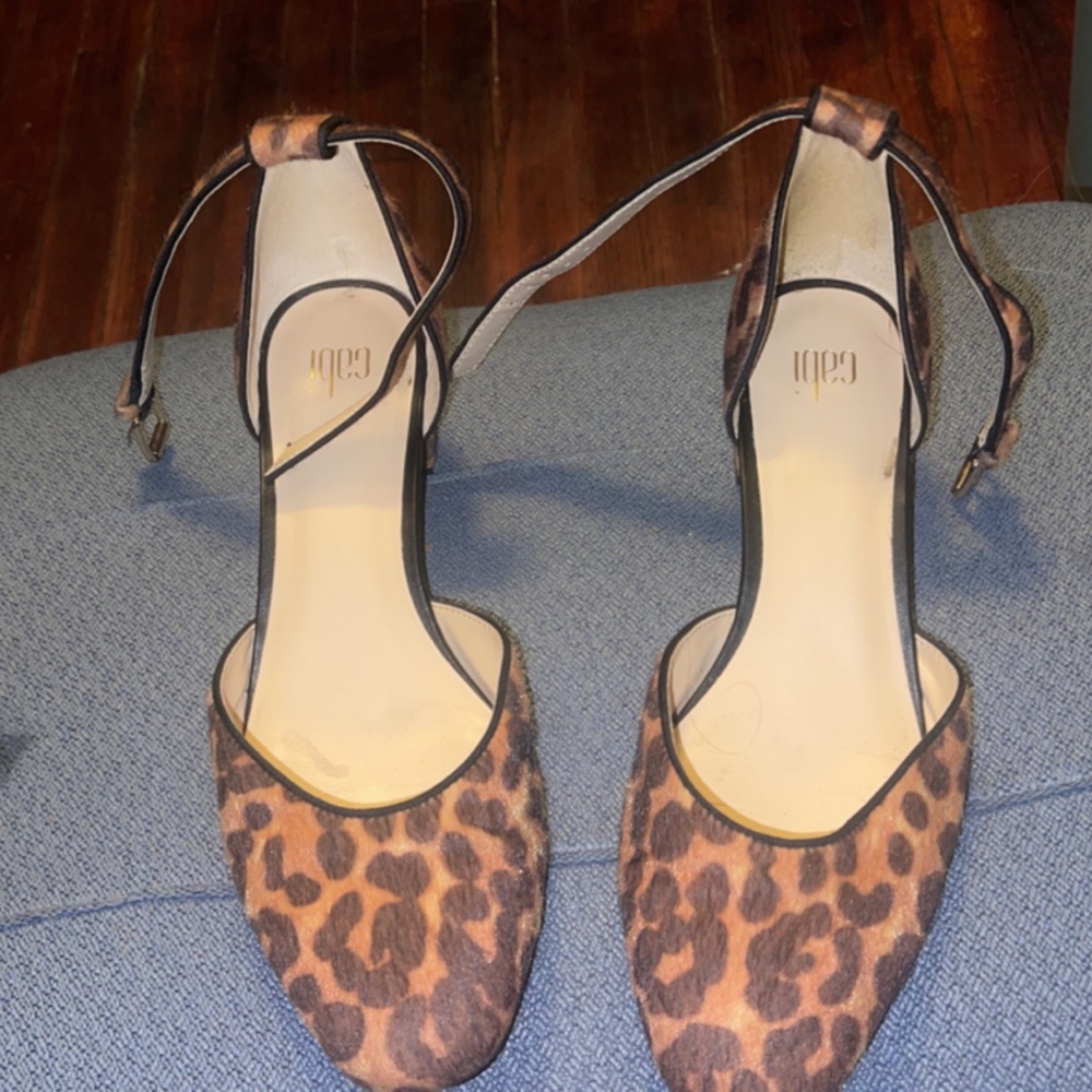 Cabi fabric low heels